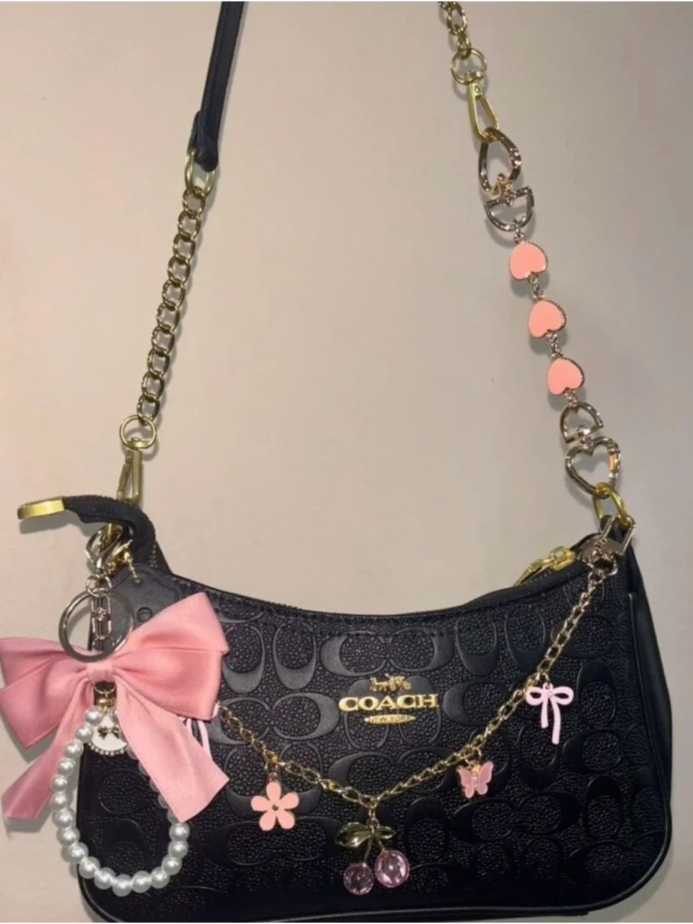 3 accessories for all types of bags Charm Accents